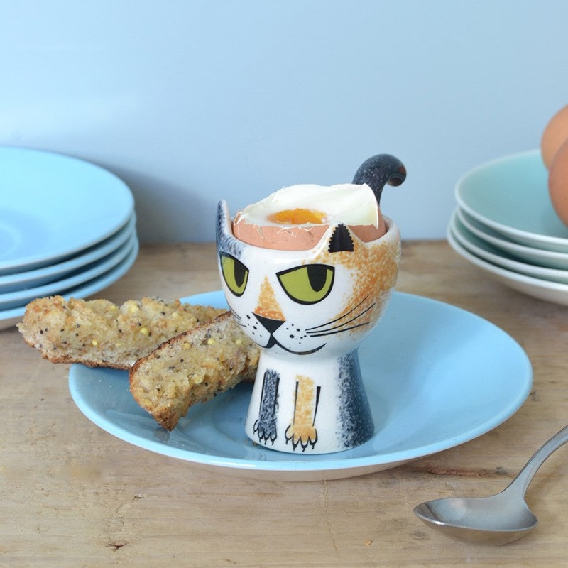 Tortoiseshell Cat Egg Cup