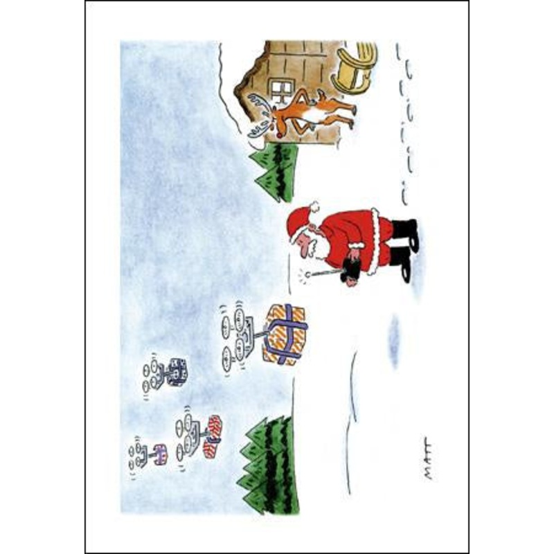 Drone Delivery Christmas Card