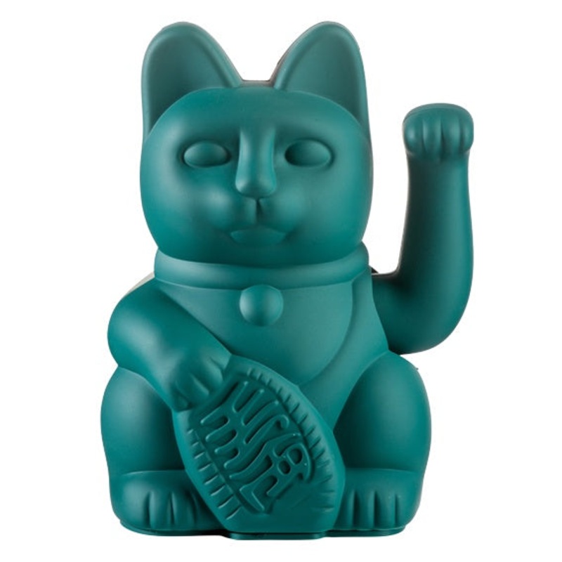 Lucky Waving Cat Green