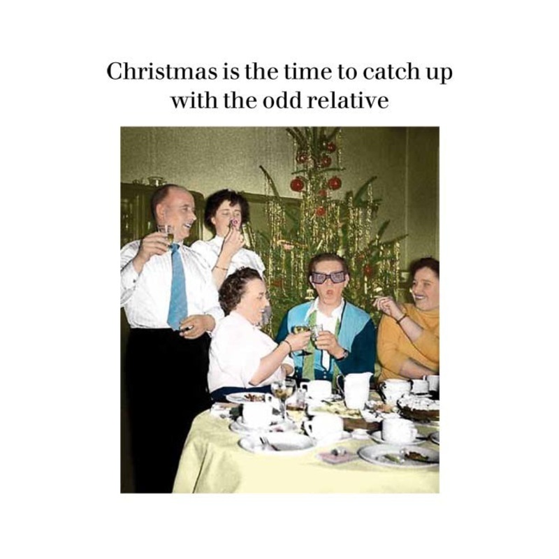 Odd Relative Christmas Card