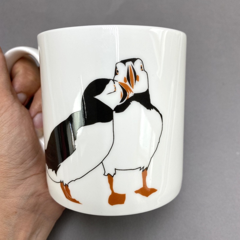 Puffin Nuzzle Mug