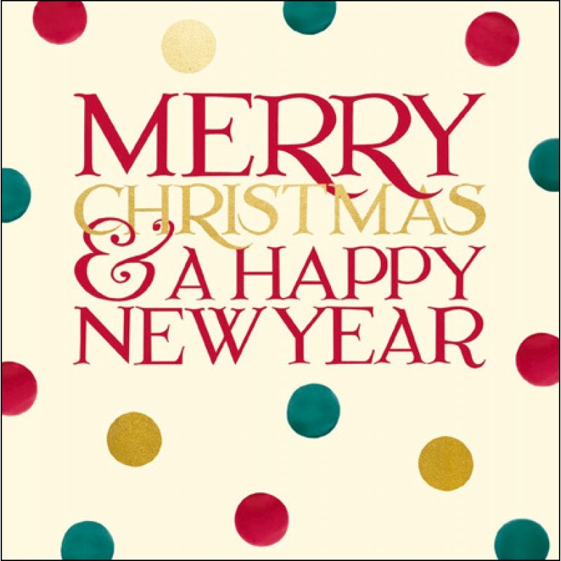 Emma Bridgewater Christmas Cheer Christmas Card