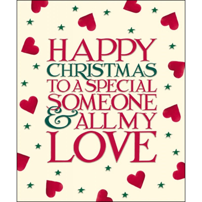 Emma Bridgewater Someone Special Christmas Card