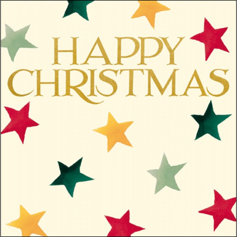 Emma Bridgewater Starry Christmas Card