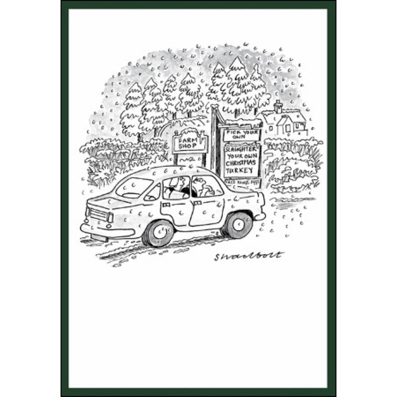 Farm Shop Christmas Card