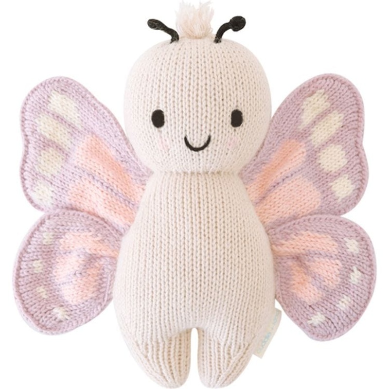 7" Baby Butterfly Hand-Knit Doll