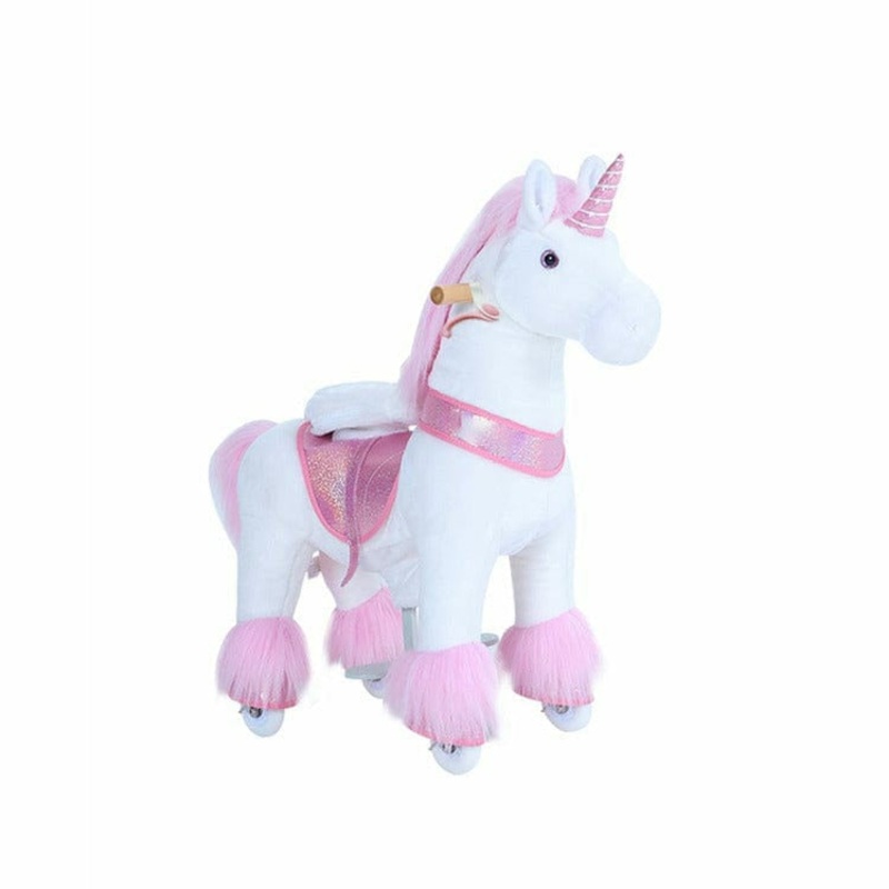 Pink Model U Ride-On Unicorn - 3-4 Years