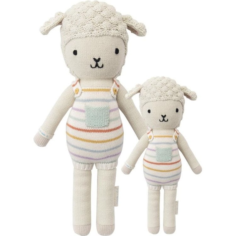 Regular 20" Avery the Lamb Hand-Knit Doll