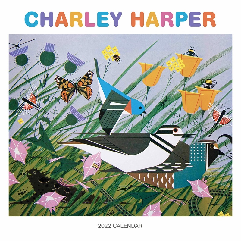 2022 Charley Harper Mini Wall Calendar