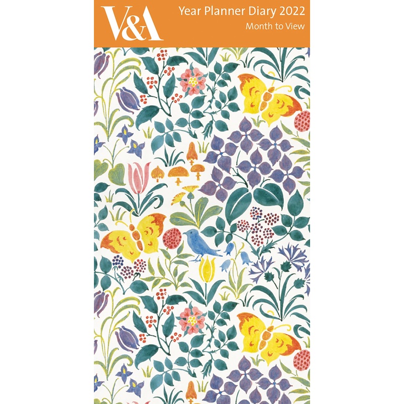 2022 Spring Flowers Year Planner