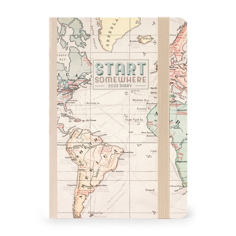 2022 Medium  Diary with Notebook  - Start Somewhere
