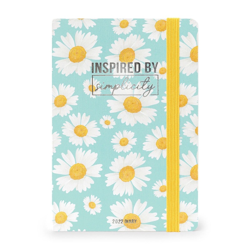 2022 Medium Weekly Diary With Notebook - Inspired by Simplicity