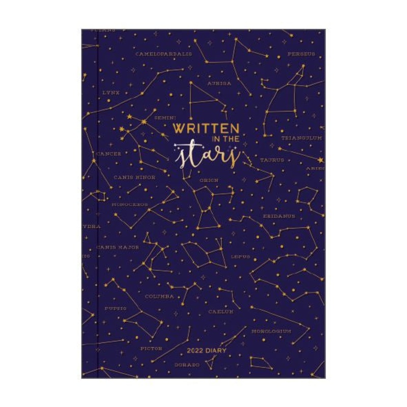 2022 Medium Weekly Diary with Notebook -  Written in the Stars
