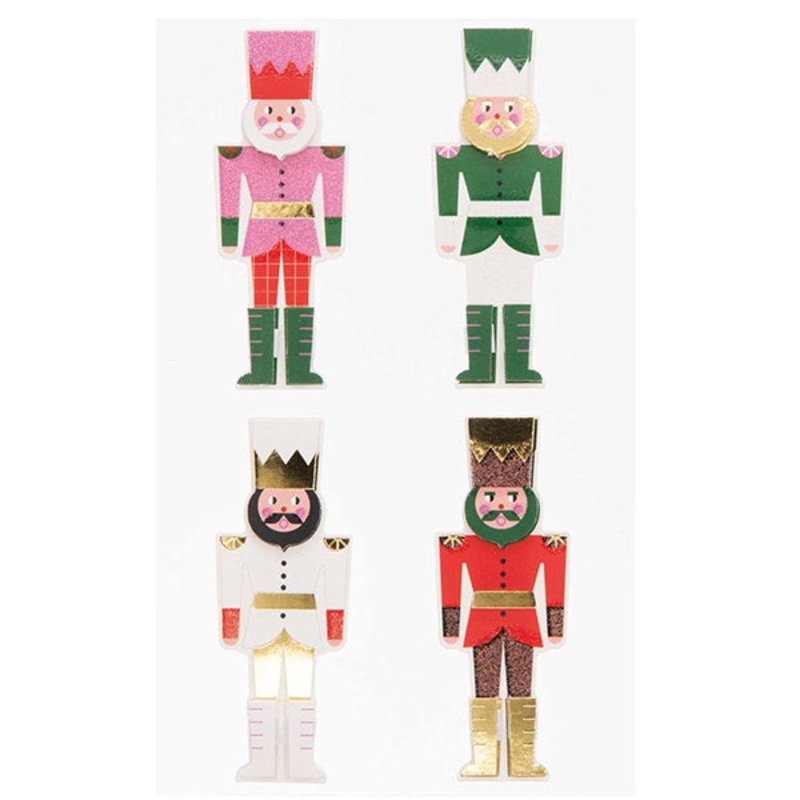 3D Nutcracker Stickers