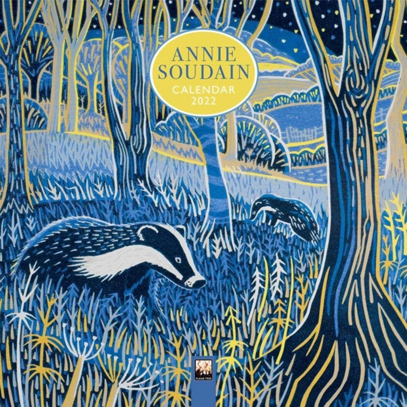 Annie Soudain Mini Wall Calendar 2022