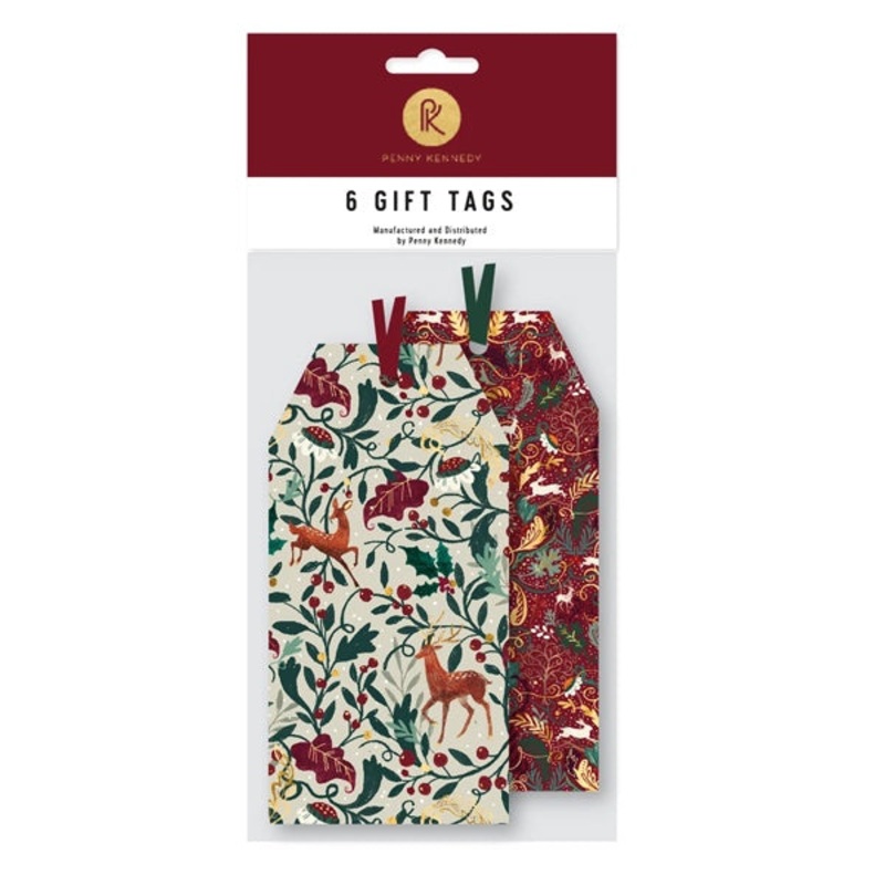 Wild Hazel Oakland Pack of 6 Gift Tags