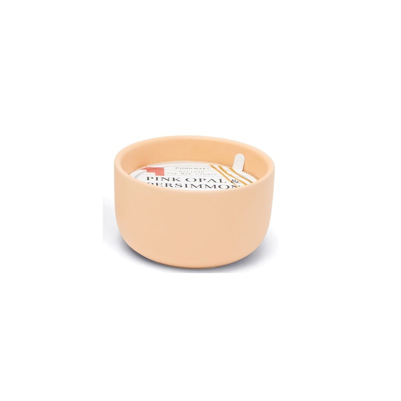 Wabi Sabi 3.5oz Pink Opal + Persimmon Candle