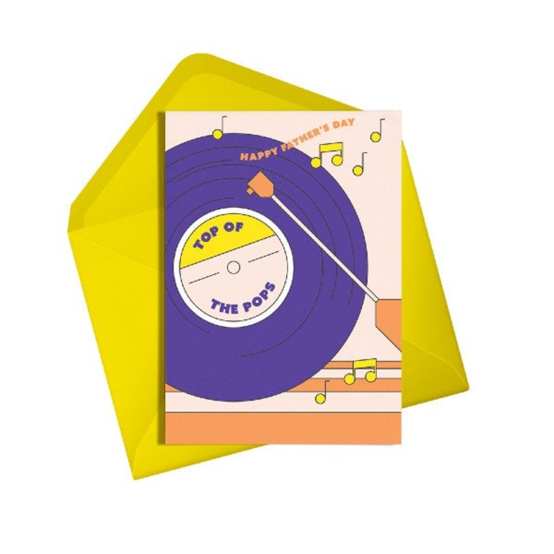 Top of The Pops Father's Day Card