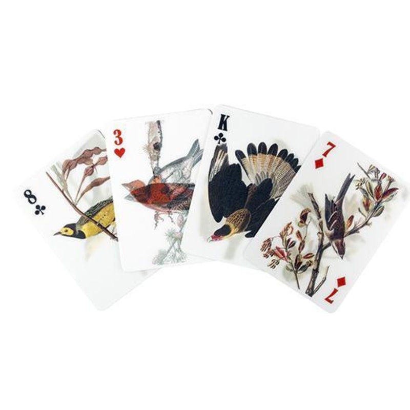 3D Bird Playing Cards