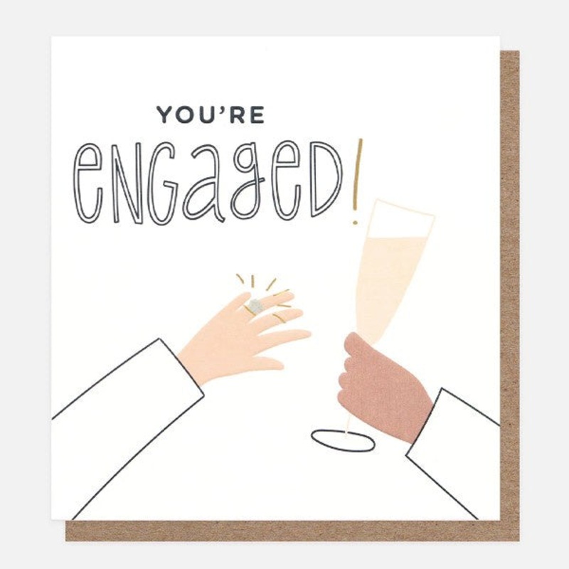 Youre Engaged! Ring Card