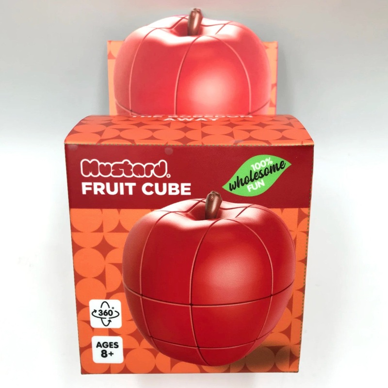 Apple Fruit Cube Puzzle