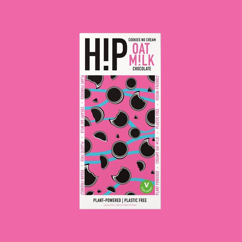 H!P Oat Milk Cookies No Cream Chocolate Bar