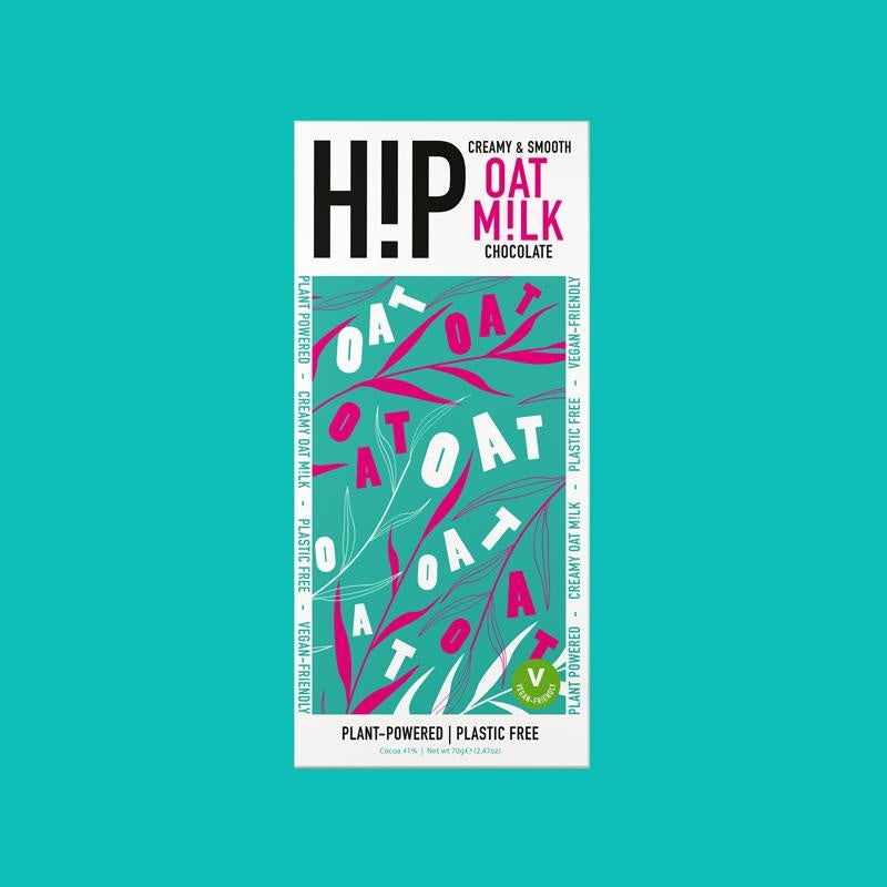 H!P Oat Milk Creamy and Smooth Chocolate Bar