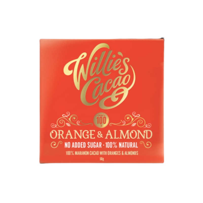 100% Cacao with Orange and Almond