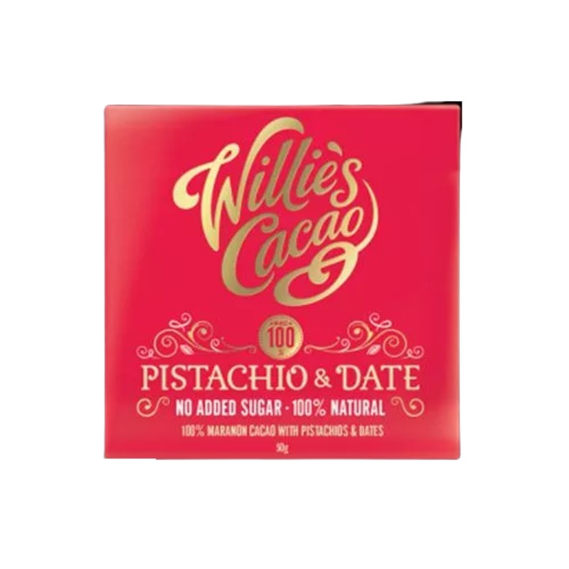 100% Cacao with Pistachio and Date