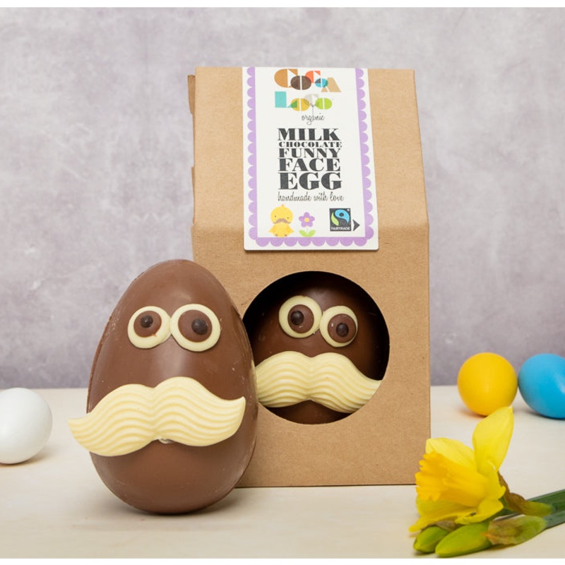 Milk Chocolate Funny Face Easter Egg