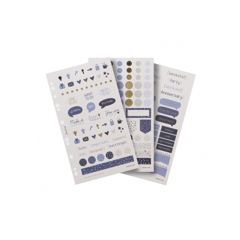 Filofax Indigo Stickers