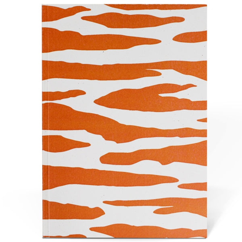 Paper Tiger Orange A5 Lined Notebook