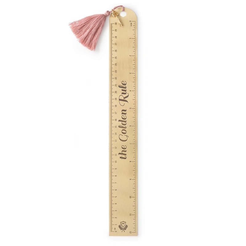 The Golden Rule Metal Ruler