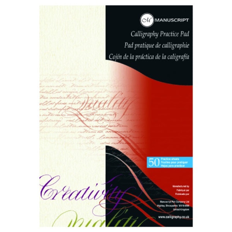 Calligraphy Practice Pad 50 Sheets