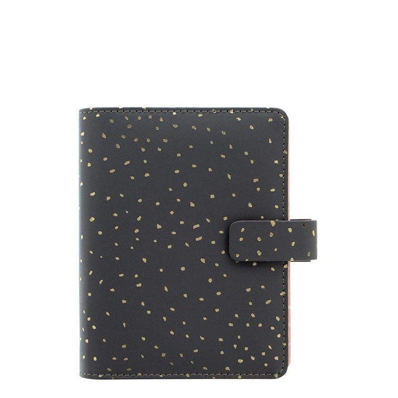 Filofax Confetti Charcoal Pocket Organiser