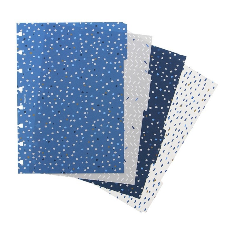 Filofax Indigo A5 Notebook Dividers