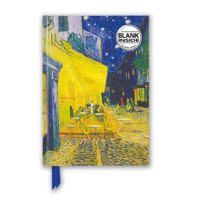 Van Gogh Caf Terrace Foiled Notebook