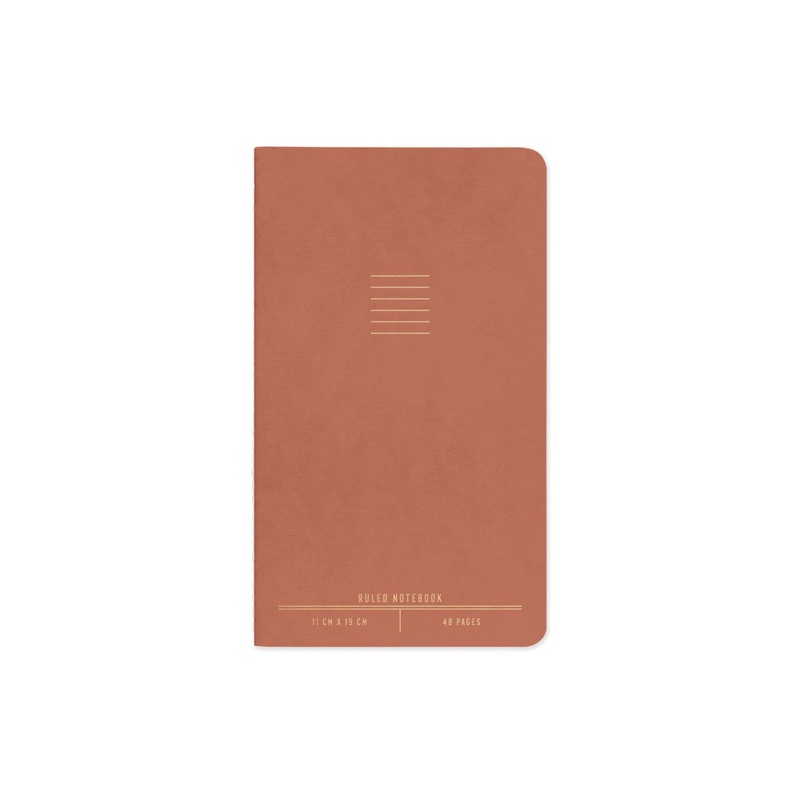 Bright Terracotta Flex Cover Notebook