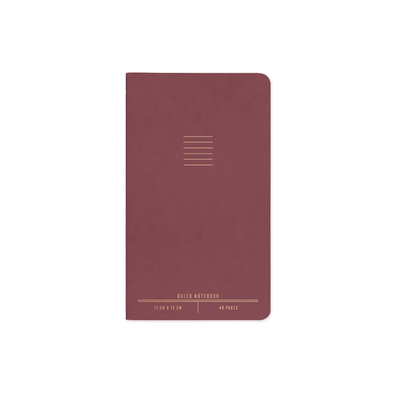 Burgundy Flex Cover Notebook
