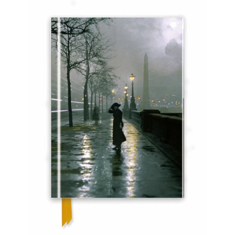 London By Lamplight Foiled Notebook