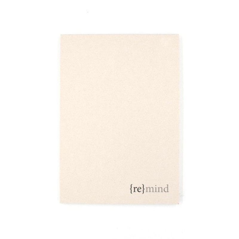 Organic Grape Residue Medio Notepad