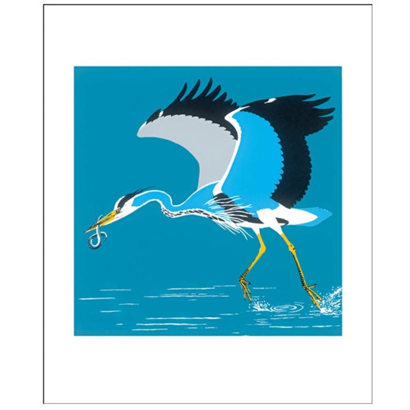 Heron & Eel Card