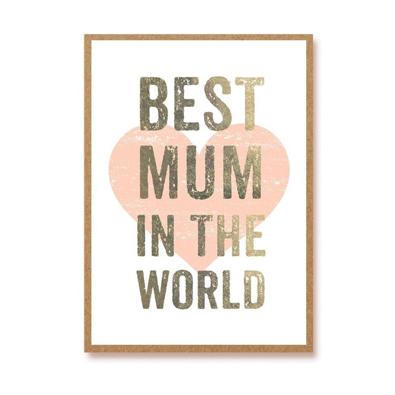 Best Mum in the World Card