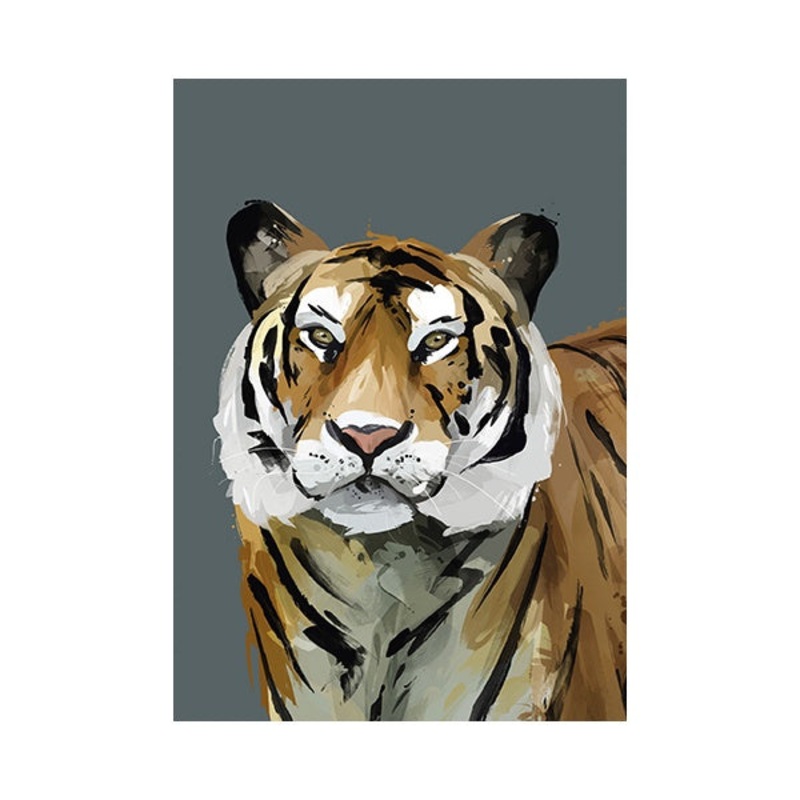 Claudia the Tiger Card