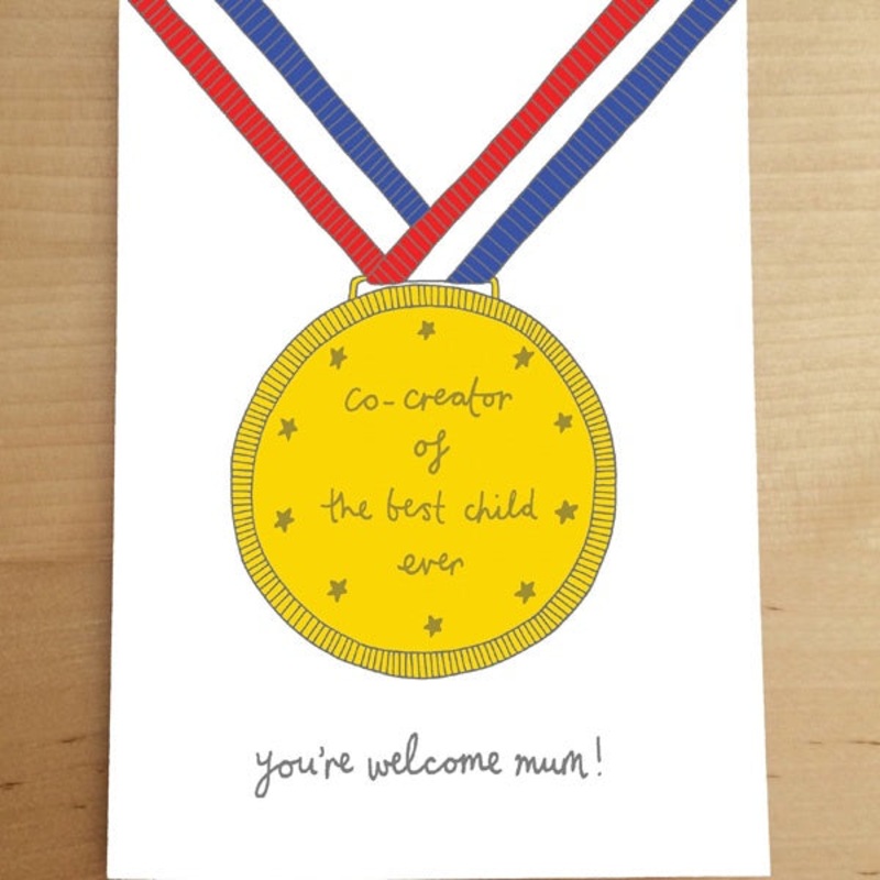 Co-creator of the Best Child Ever Card