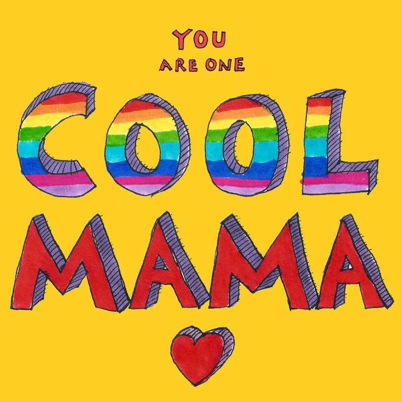 Cool Mama Mothers Day Card