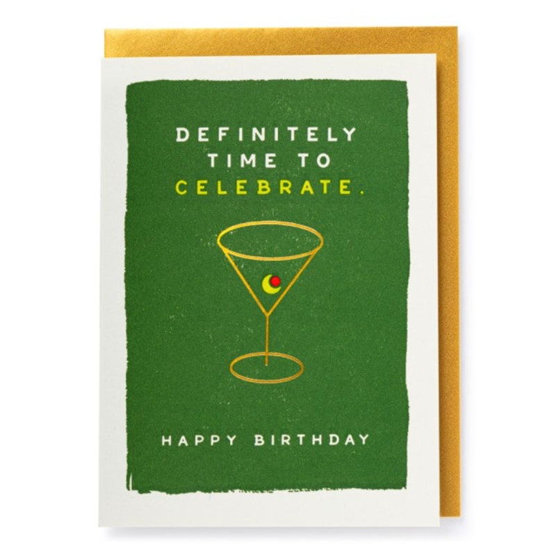 Definitely Time to Celebrate Card