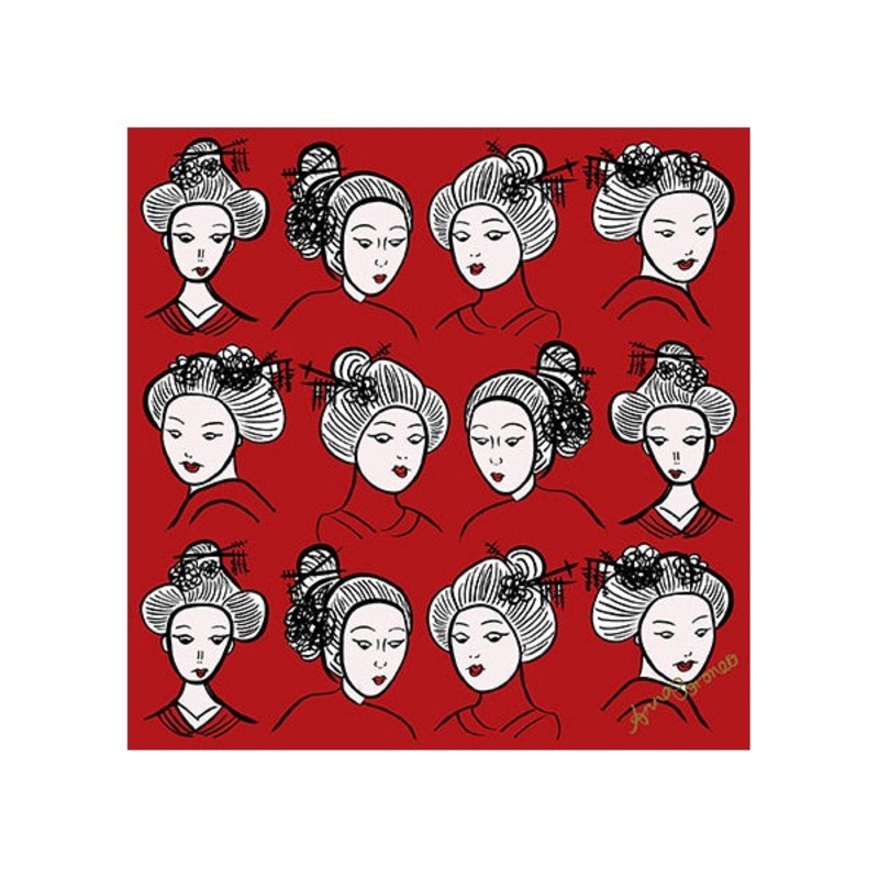 Geisha Card
