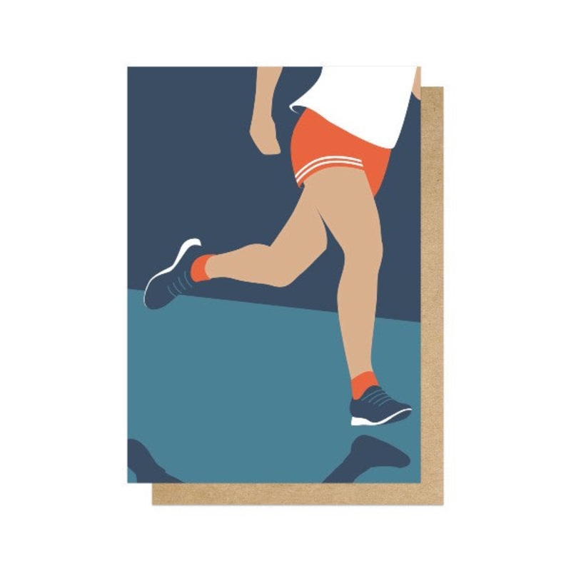 Triathlon Run Card