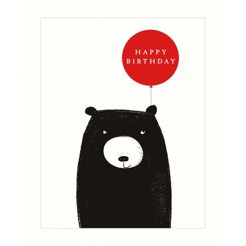 Bear and Balloon Card